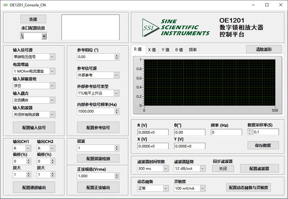 OE1201中文软件界面
